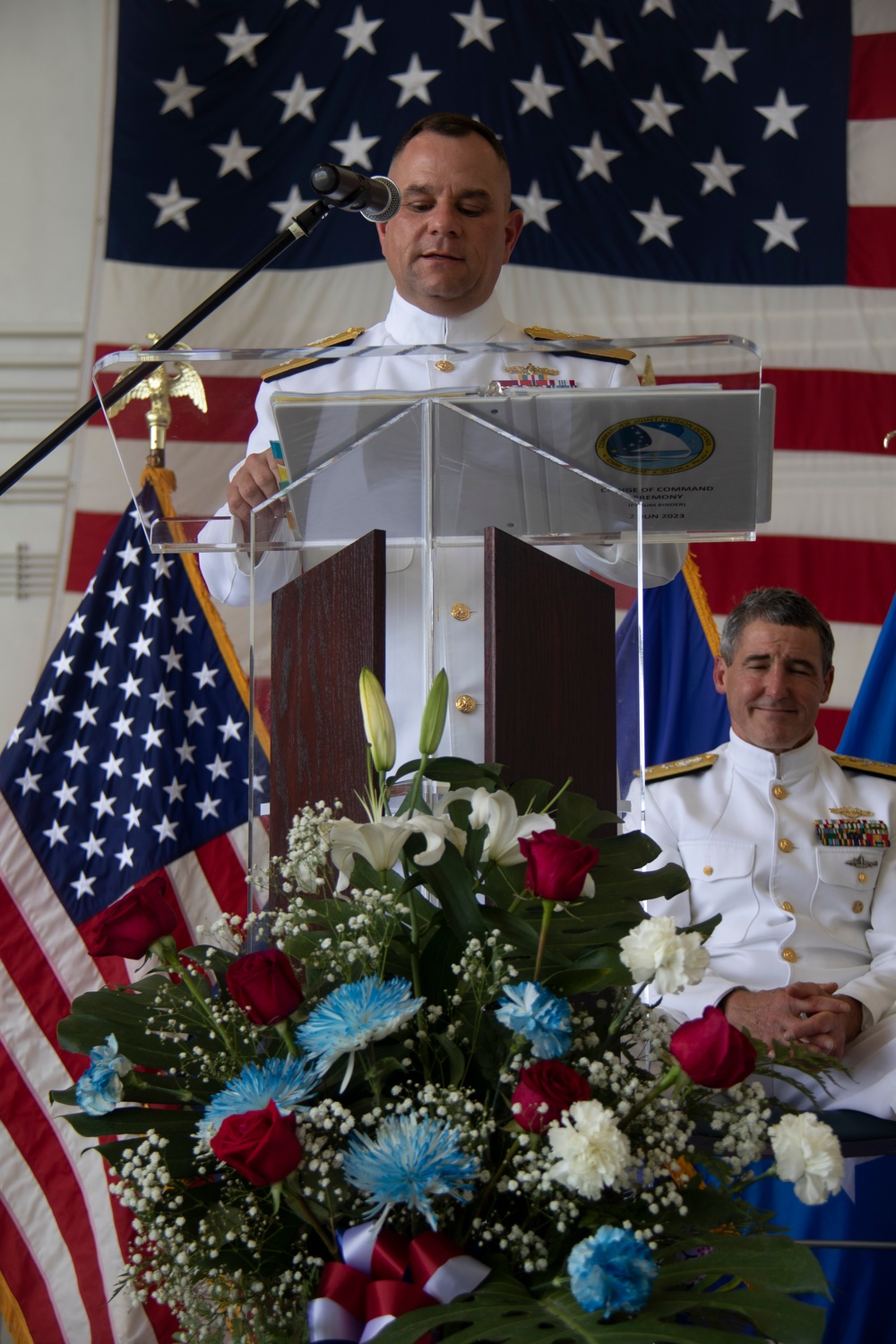 Joint Region Marianas Holds Change of Command