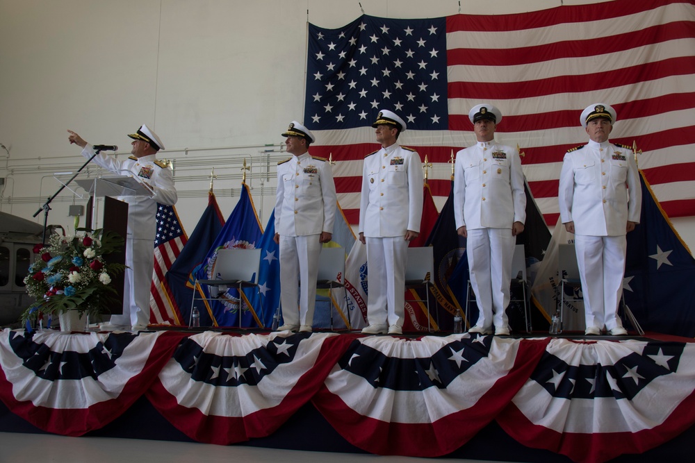 Joint Region Marianas Holds Change of Command