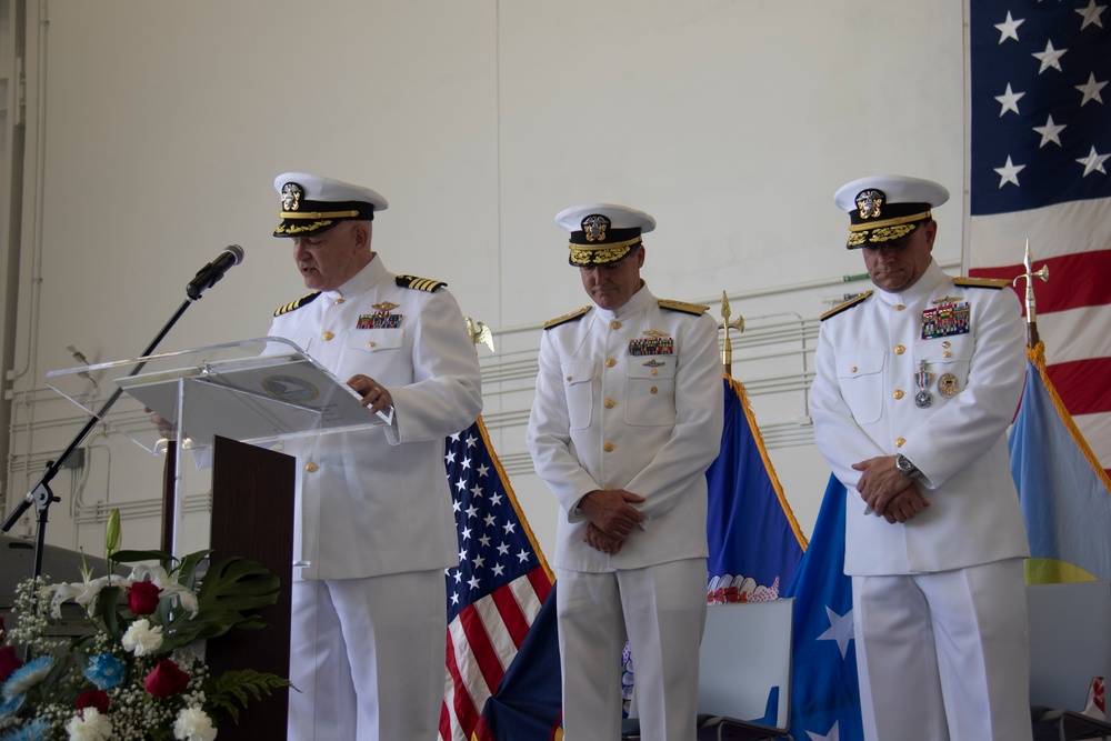 Joint Region Marianas Holds Change of Command