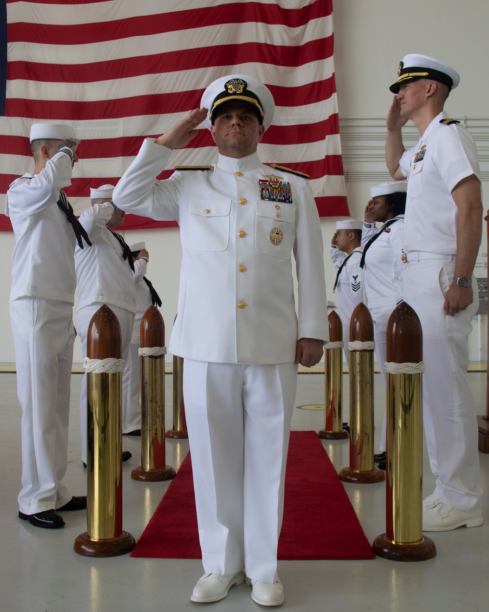 Joint Region Marianas Holds Change of Command