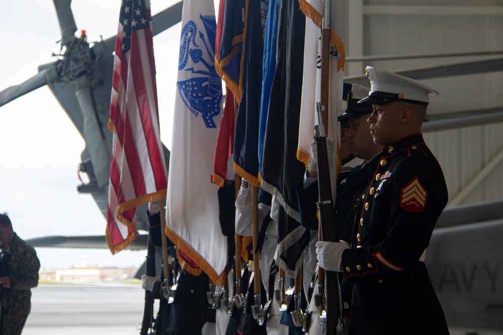 Joint Region Marianas Holds Change of Command