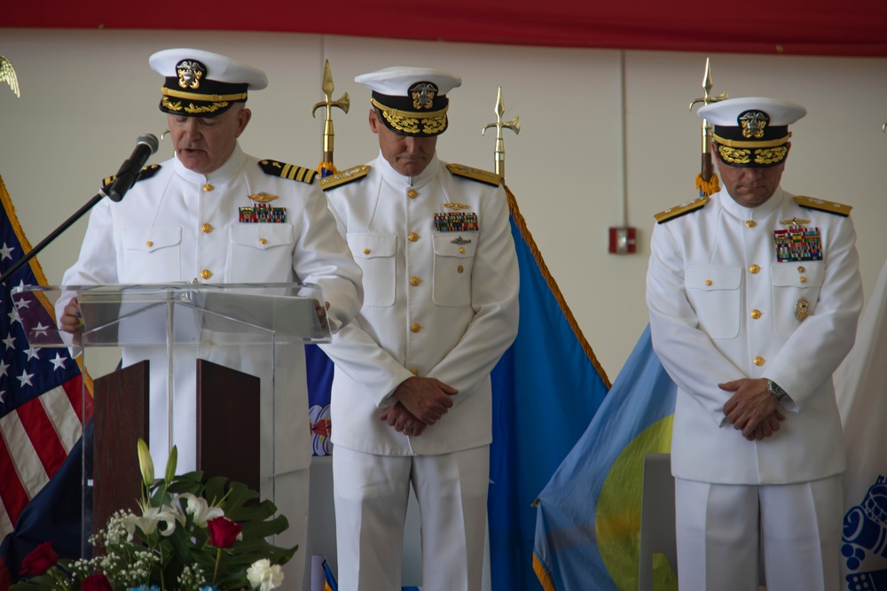 Joint Region Marianas Holds Change of Command