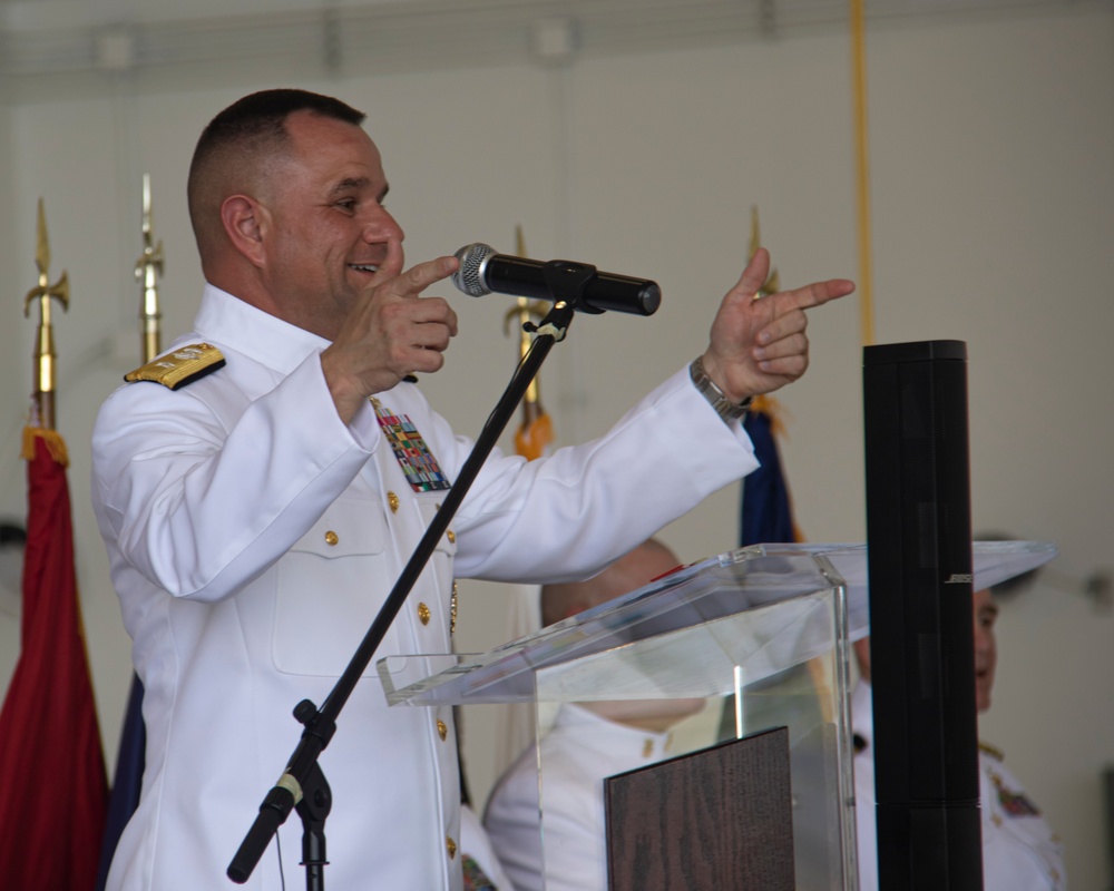 Joint Region Marianas Holds Change of Command