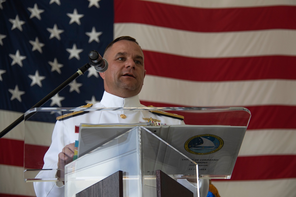 Joint Region Marianas Holds Change of Command