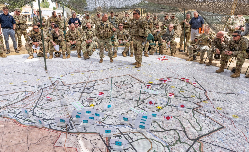 Oregon Army National Guard's 41st IBCT Commences Combined Arms Rehearsals (CAR) to Kick Off Intensive Field Training Exercise (FTX) as Part of XCTC Annual Training