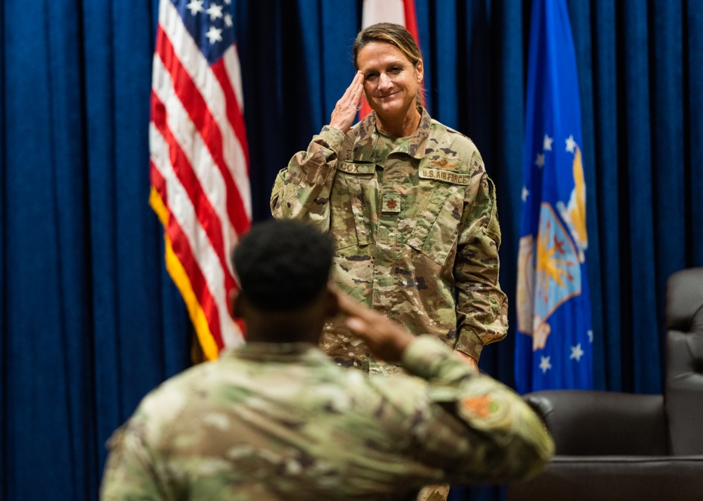 39th CS Change of Command