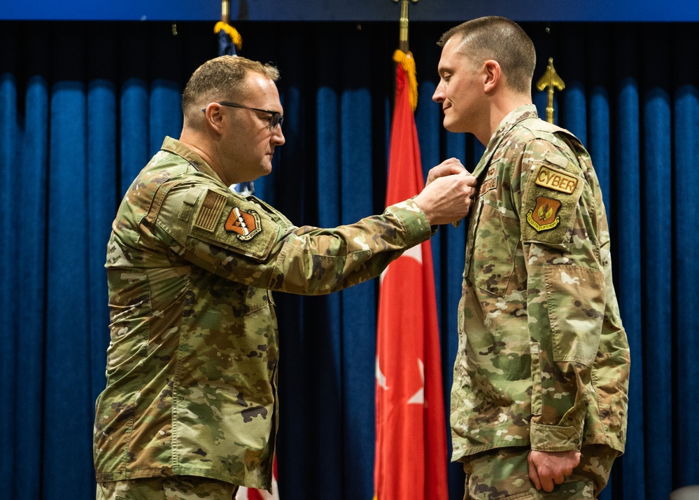 39th CS Change of Command