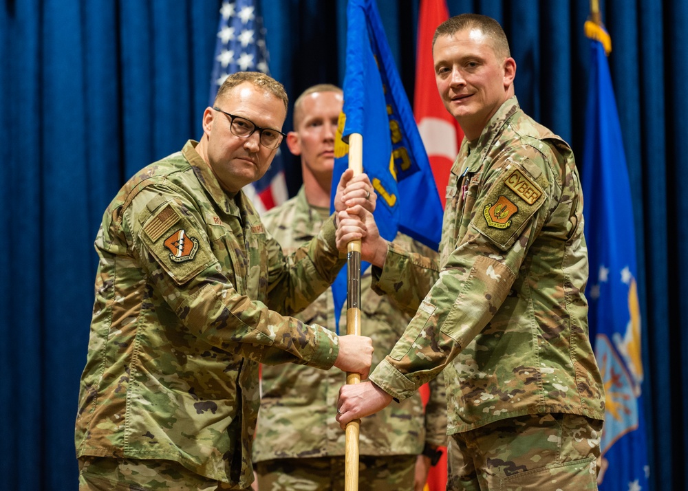 39th CS Change of Command