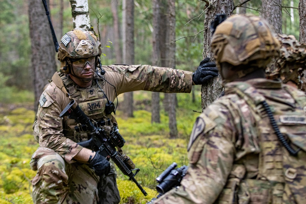 1-5 Cav Combined Arms Exercise