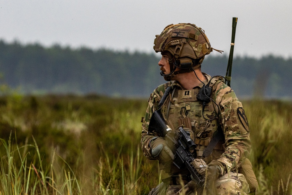 1-5 Cav Combined Arms Exercise