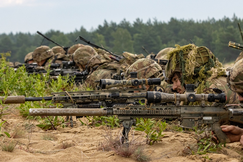 1-5 Cav Combined Arms Exercise