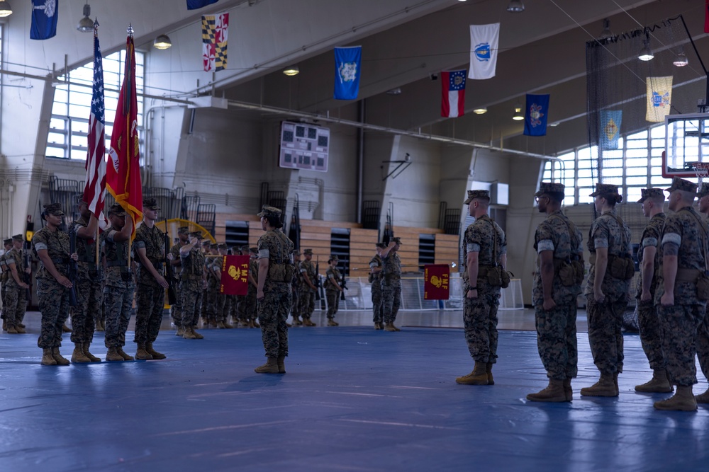 MWCS-18 CHANGE OF COMMAND