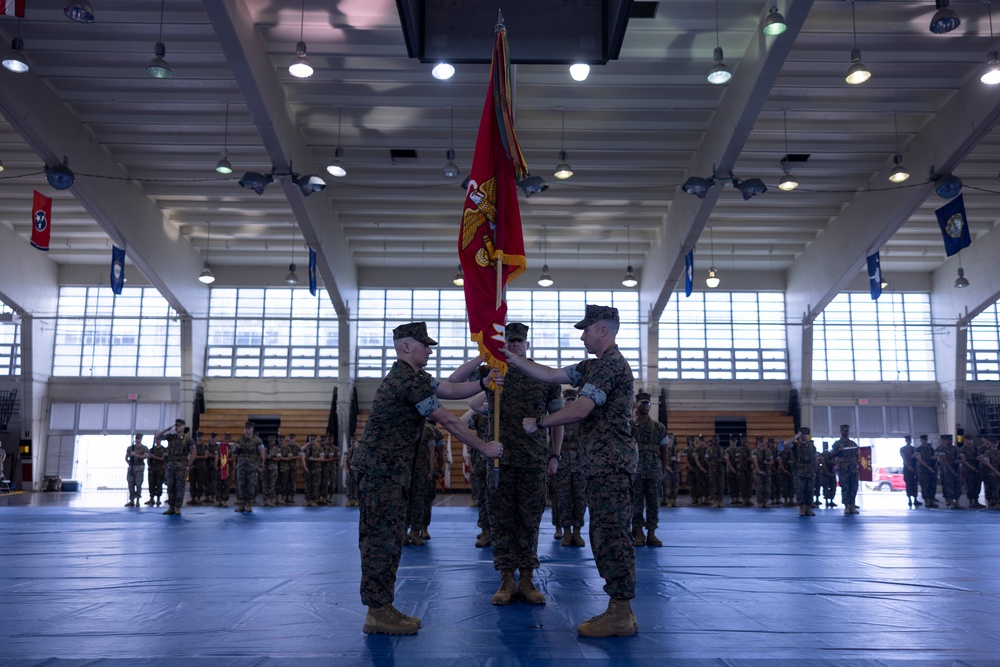 MWCS-18 CHANGE OF COMMAND