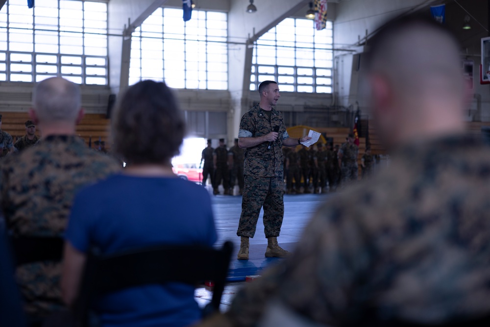 MWCS-18 CHANGE OF COMMAND