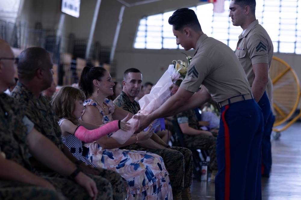 MWCS-18 CHANGE OF COMMAND