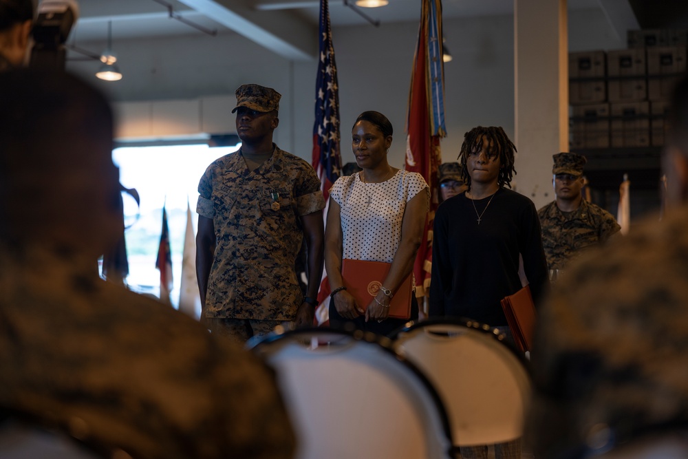 MSGT LEDET RETIREMENT CEREMONY