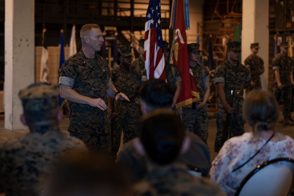 MSGT LEDET RETIREMENT CEREMONY