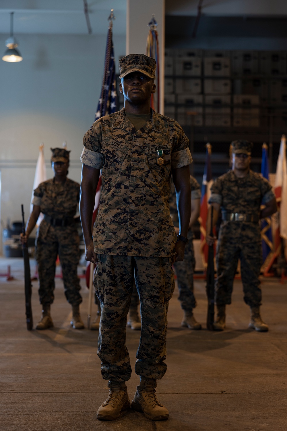 MSGT LEDET RETIREMENT CEREMONY