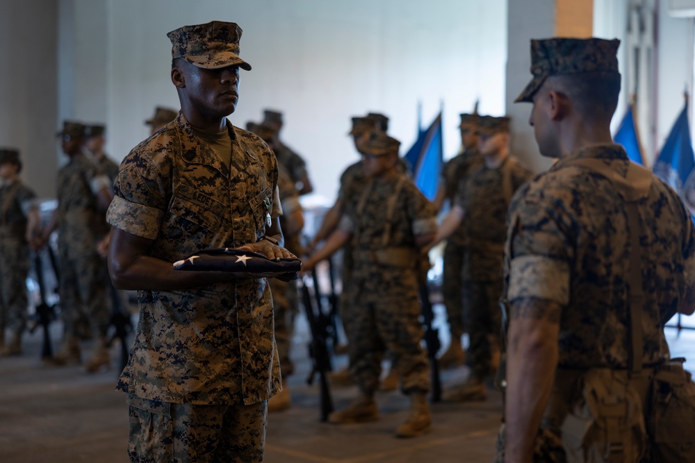 MSGT LEDET RETIREMENT CEREMONY