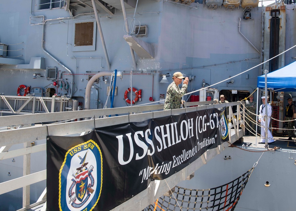 USS SHILOH HOSTS EXERCISE PACIFIC GRIFFIN 2023 PRE-SAIL CONFERENCE