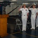 Task Force 70 Conducts Change of Command aboard USS Ronald Reagan in the South China Sea