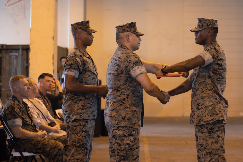 MSGT LEDET RETIREMENT CEREMONY