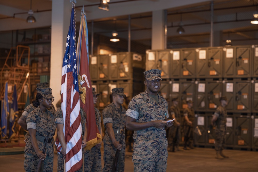 MSGT LEDET RETIREMENT CEREMONY