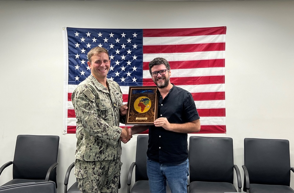 NAVFAC EURAFCENT Construction Engineer of the Year Award