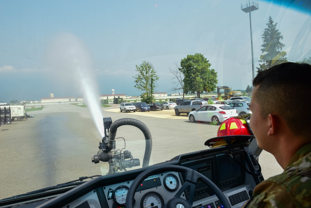Aviano Fire Department Training