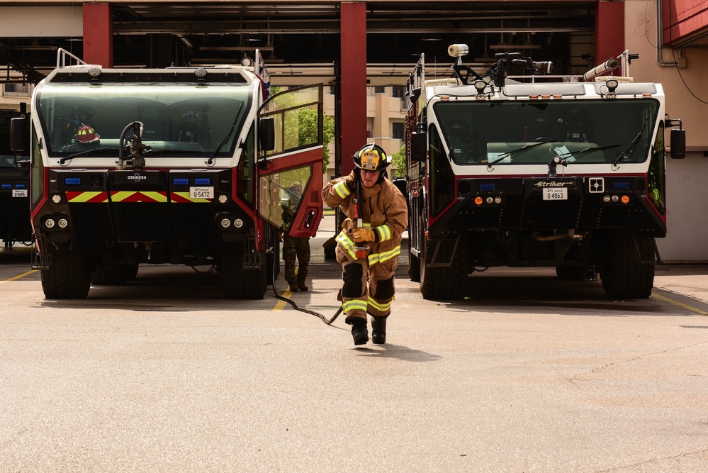 Aviano Fire Department Training