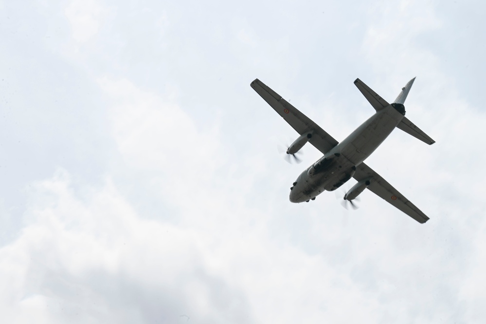 Georgia, Delaware, Nevada, Arkansas and Missouri Air National Guard units land at Wunstorf Air Base, Germany after Air Defender 2023 training mission with Romanians and Germans