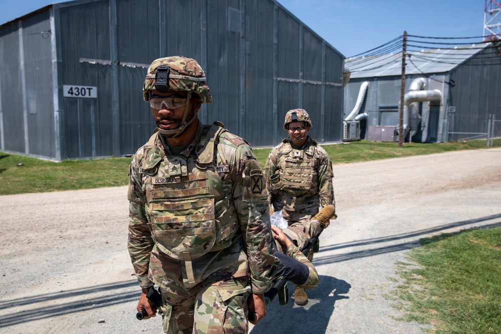 Taskforce Mountain Combat Lifesaver Validation lanes