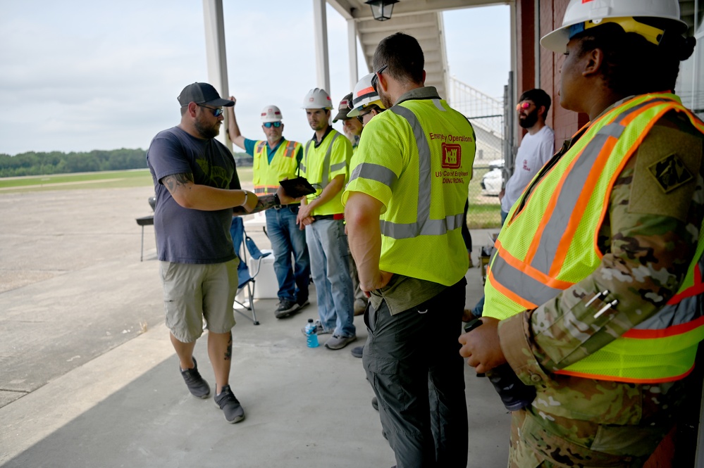 Logistics Support Team Trains During Forward Engineer Support Team