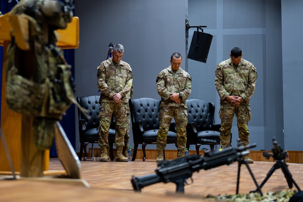 386th ESFS Change of Command