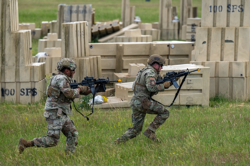 100th SFS performs small unit tactics training