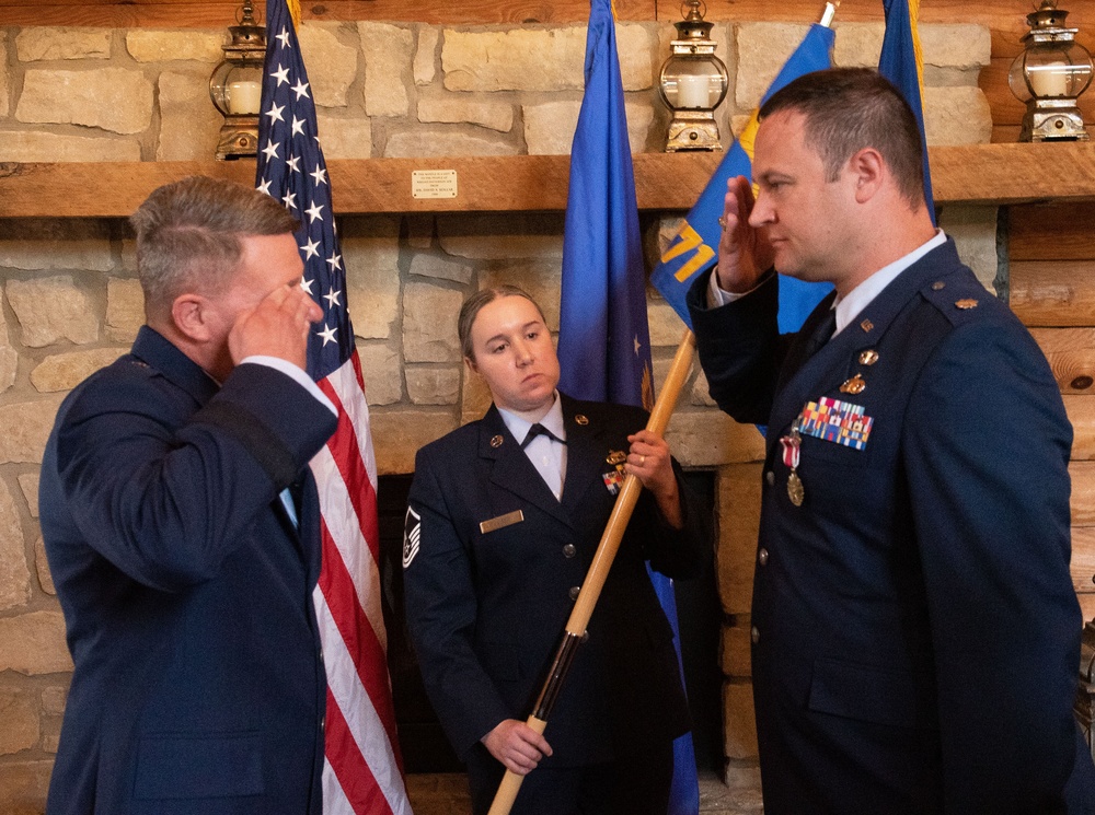 771st Enterprise Sourcing Squadron Change of Command Ceremony