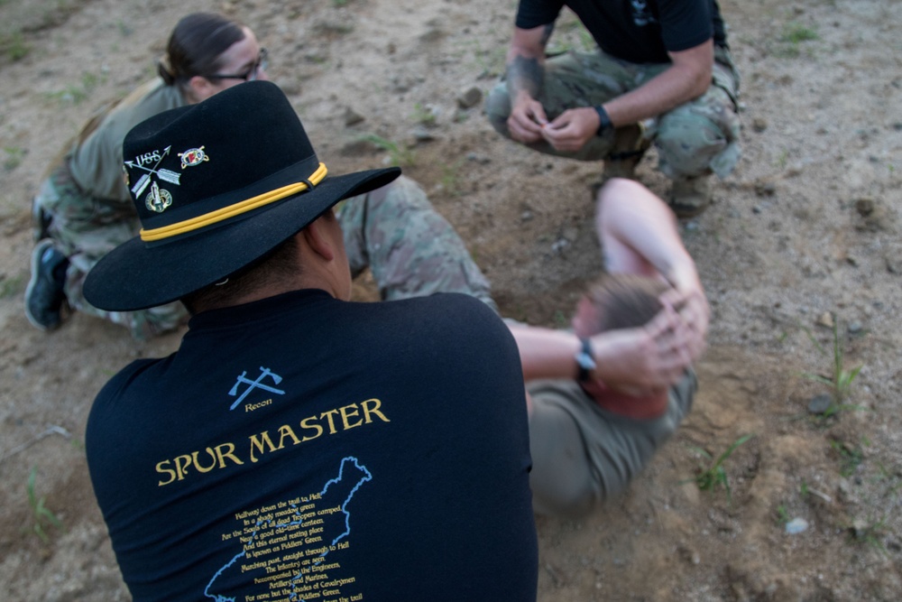 1-134th Cavalry Squadron conducts a Spur Ride in South Korea