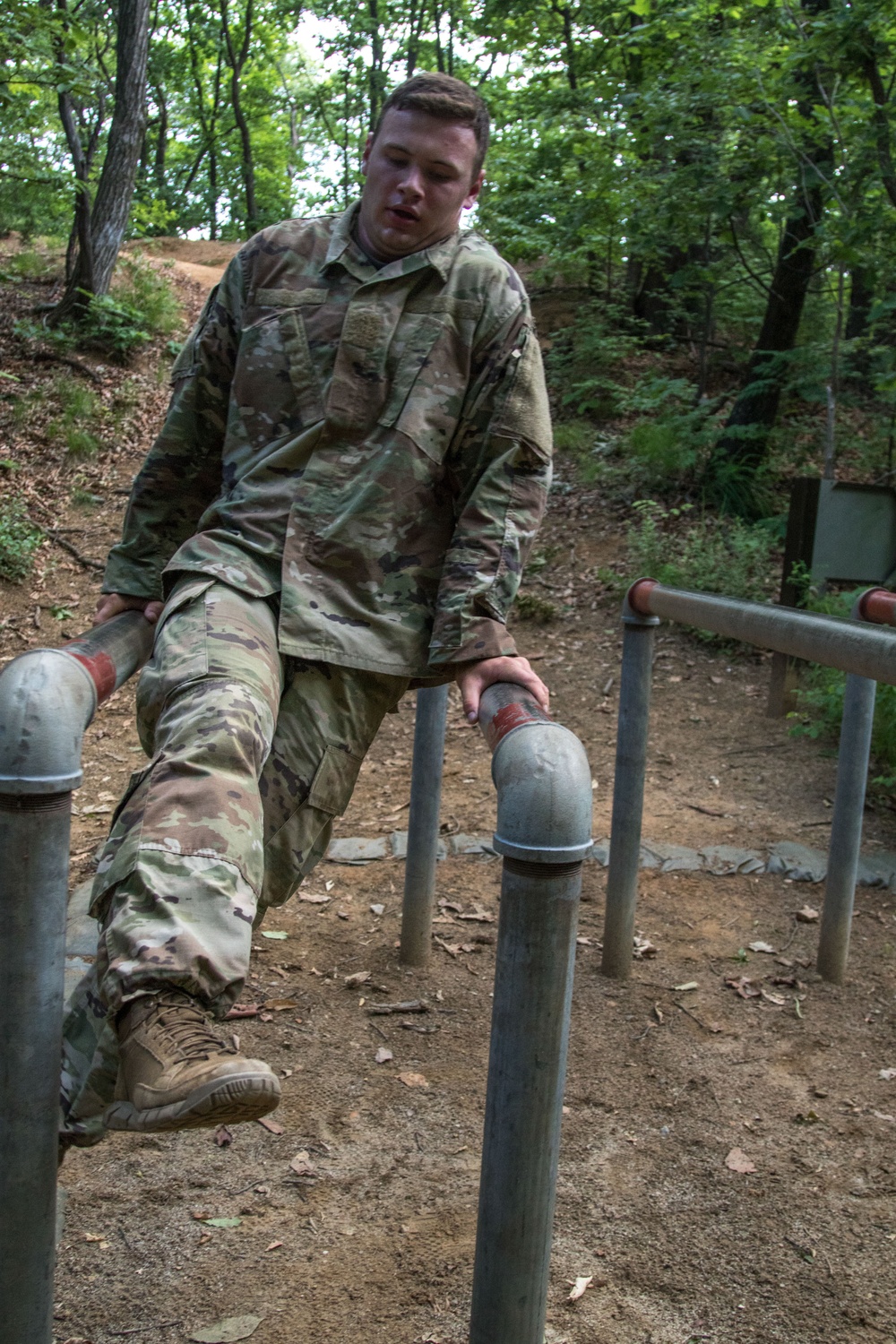 1-134th Cavalry Squadron conducts a Spur Ride in South Korea