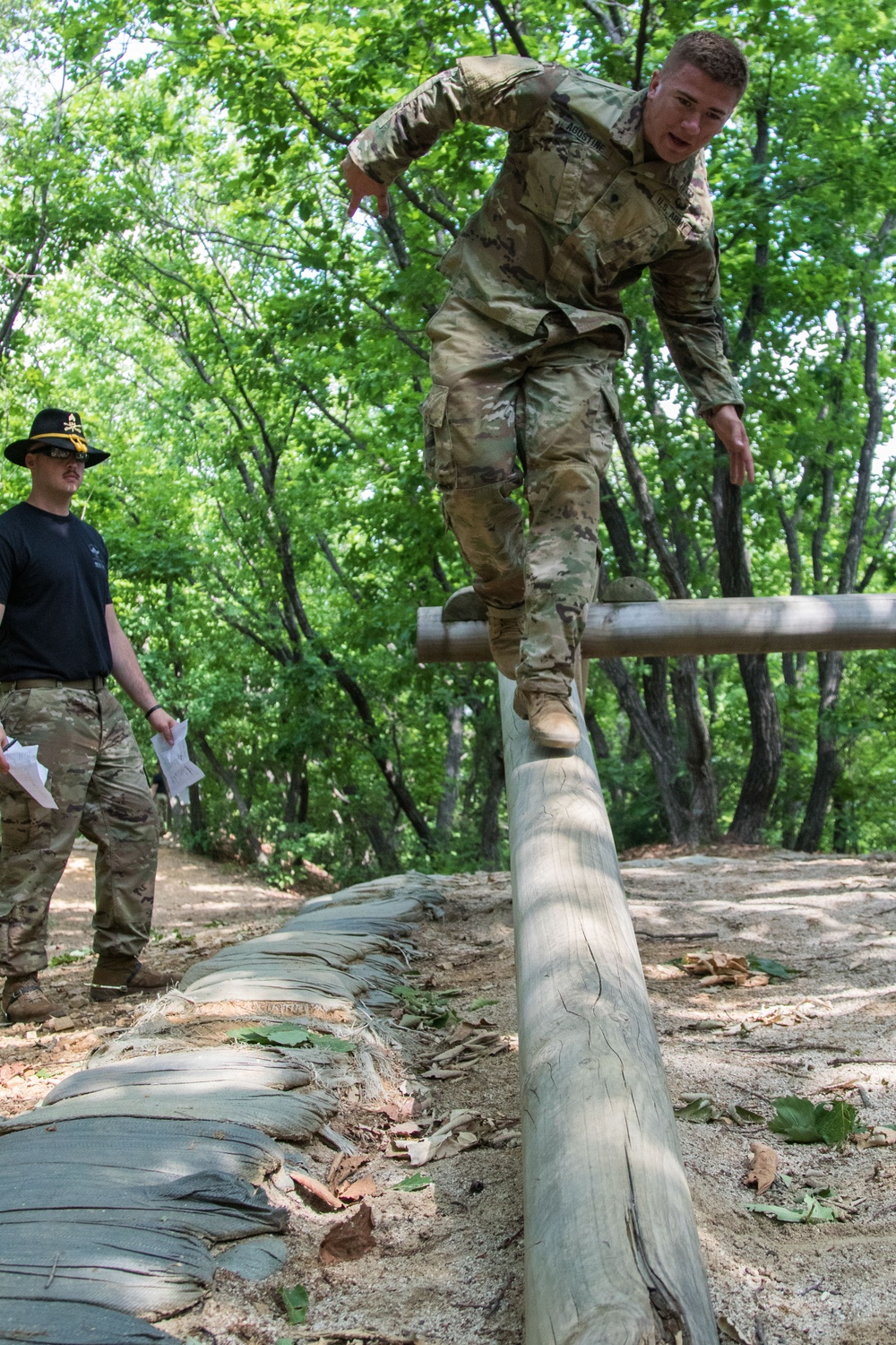 1-134th Cavalry Squadron conducts a Spur Ride in South Korea