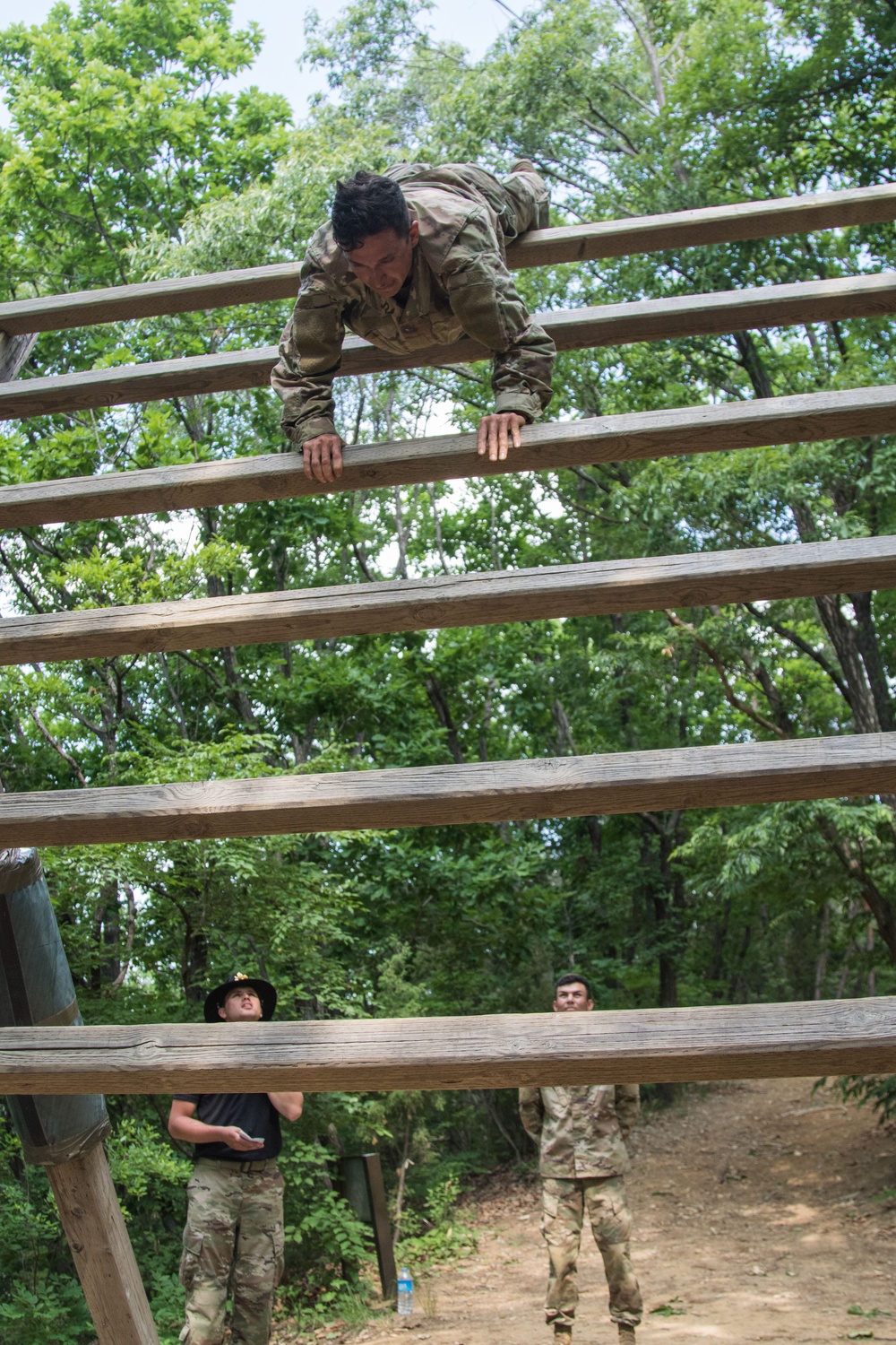 1-134th Cavalry Squadron conducts a Spur Ride in South Korea