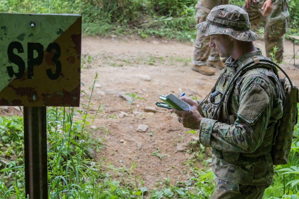 1-134th Cavalry Squadron conducts a Spur Ride in South Korea