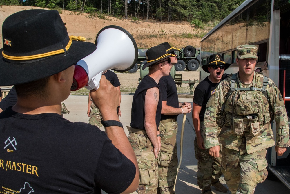 1-134th Cavalry Squadron conducts a Spur Ride in South Korea