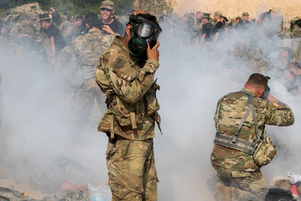 1-134th Cavalry Squadron conducts a Spur Ride in South Korea