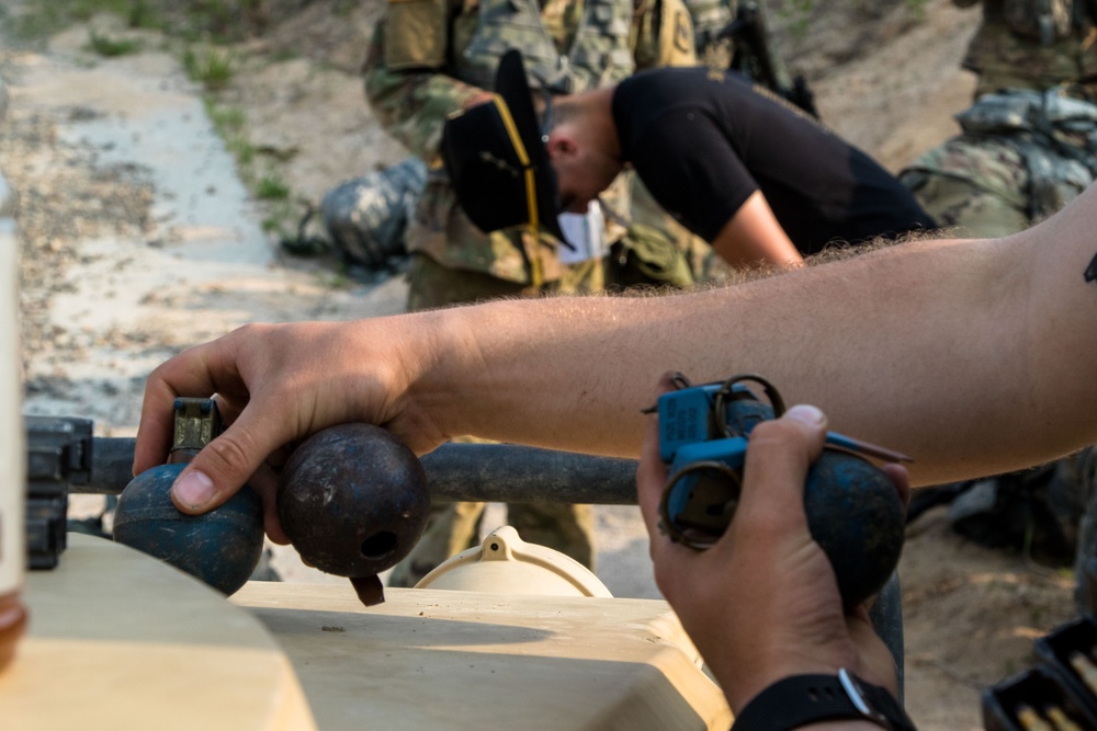 1-134th Cavalry Squadron conducts a Spur Ride in South Korea