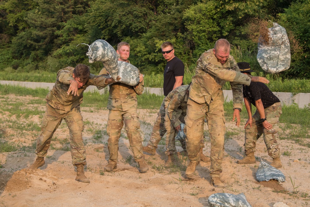 1-134th Cavalry Squadron conducts a Spur Ride in South Korea