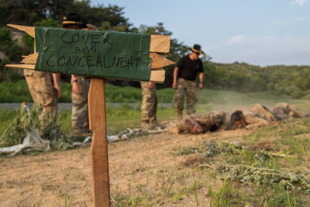 1-134th Cavalry Squadron conducts a Spur Ride in South Korea