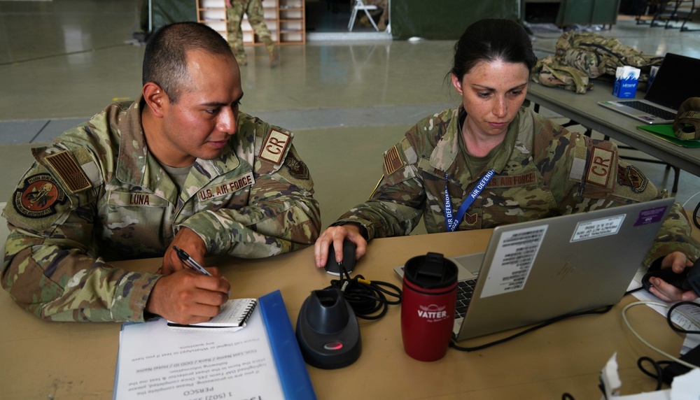 Contingency Response Airmen Exemplify The Multi-Capable Airman Concept During Exercise Air Defender 23