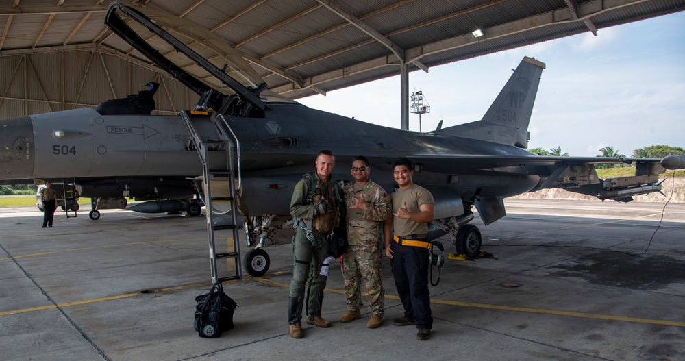 Flight line operations at Cope West 23