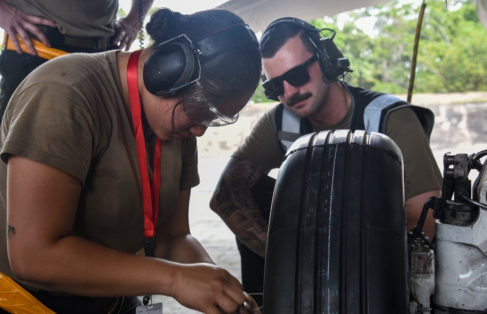 Flight Line Operations at Cope West 23