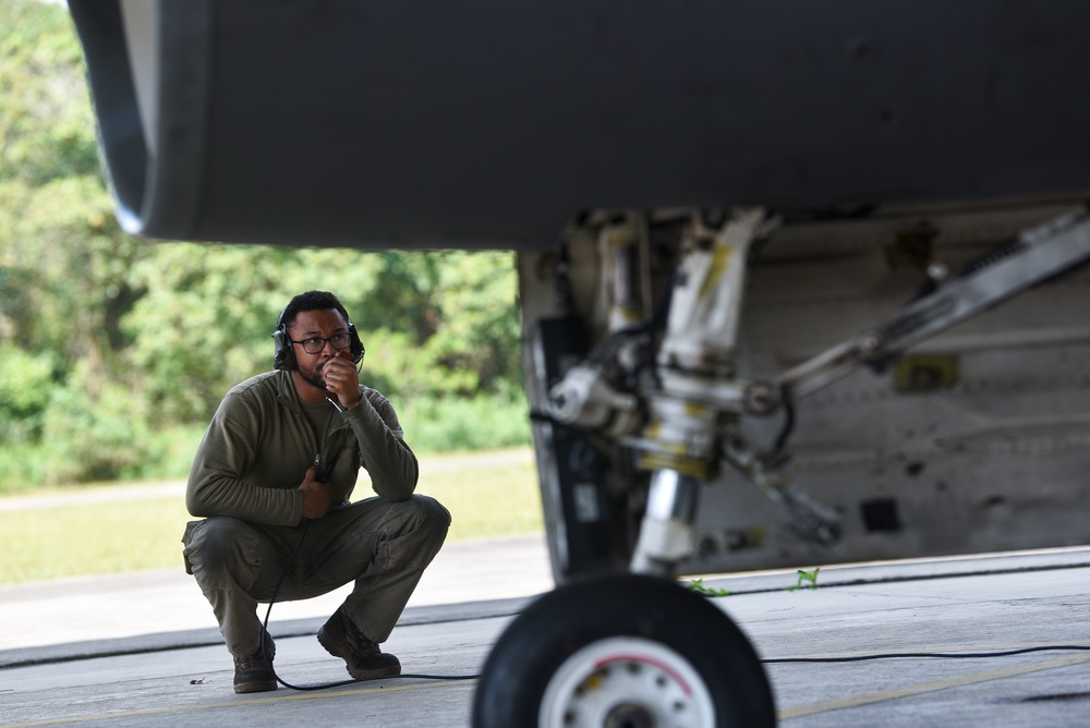 Flight line operations at Cope West 23